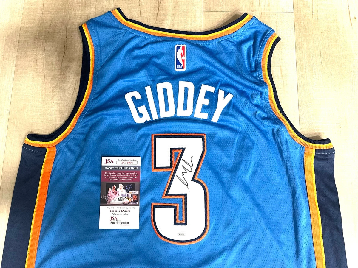 Josh Giddey Signed OKC Jersey