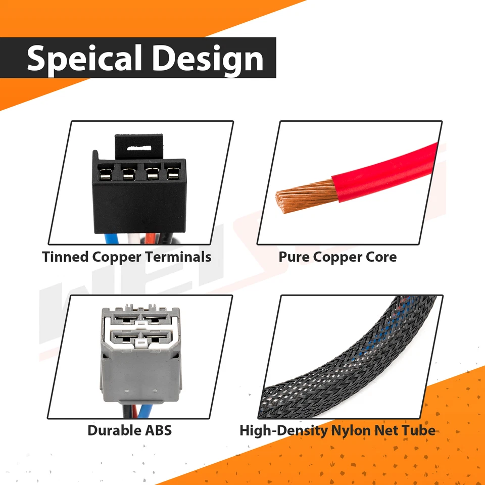 Fiação do controlador de freio para Jeep Grand Cherokee 2011-2021 com pacote de reboque de fábrica - Imagem 3 de 4