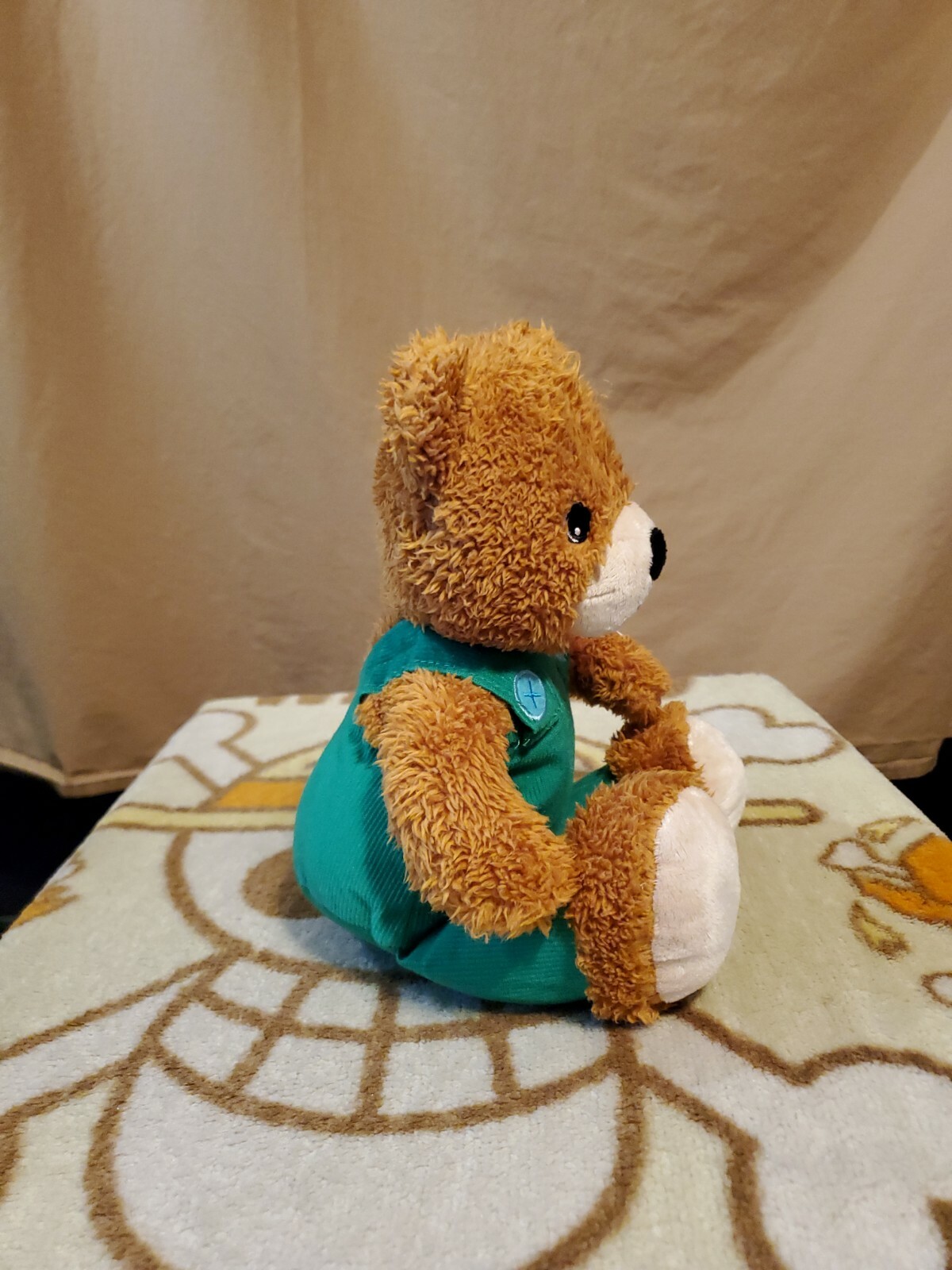  Kohl's Corduroy Bear 12” Plush & Book Set Stuffed Animal Toy  Green Overall Cute : Toys & Games