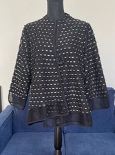 Ic By Connie K Black Jacket Size Large