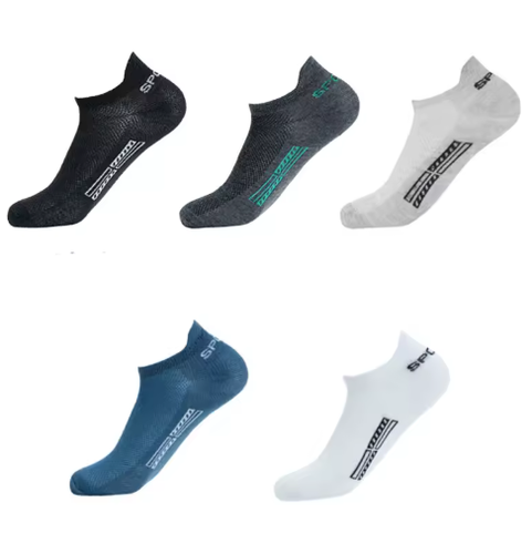 Trainers 5 & 10 Pack Ankle Socks Cotton Low Cut High Quality Unisex 9-12 Size UK - Picture 22 of 27