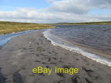 Photo 6x4 Great Rundale Tarn A beach at over 2000ft above sea level. c2016