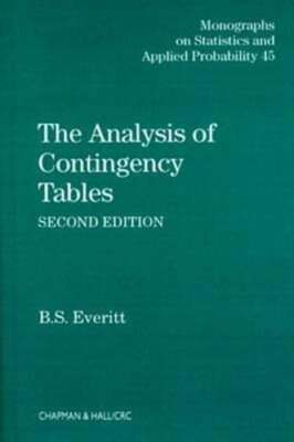 The Analysis of Contingency Tables by Brian S Everitt: Used