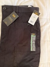 Lee Women's Ultra Lux High Rise Seamed Crop Capri -size 18 M NWT