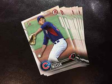 2016 Bowman Draft BD-58 Tyson Miller 9 count lot Chicago Cubs