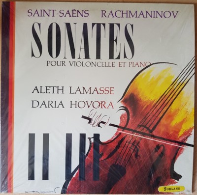 Saint-Saens/Rachmaninov: Sonates Pour Violoncelle Et Piano from Forlane