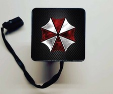 Resident Evil Umbrella Corporation Custom Designed Hitch Cover Led Brake Light