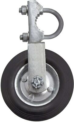 #ad 6quot; Single Swing Gate Wheel For 1 5 8quot; or 2quot; 1 7 8 OD Round Gate Frame $32.99