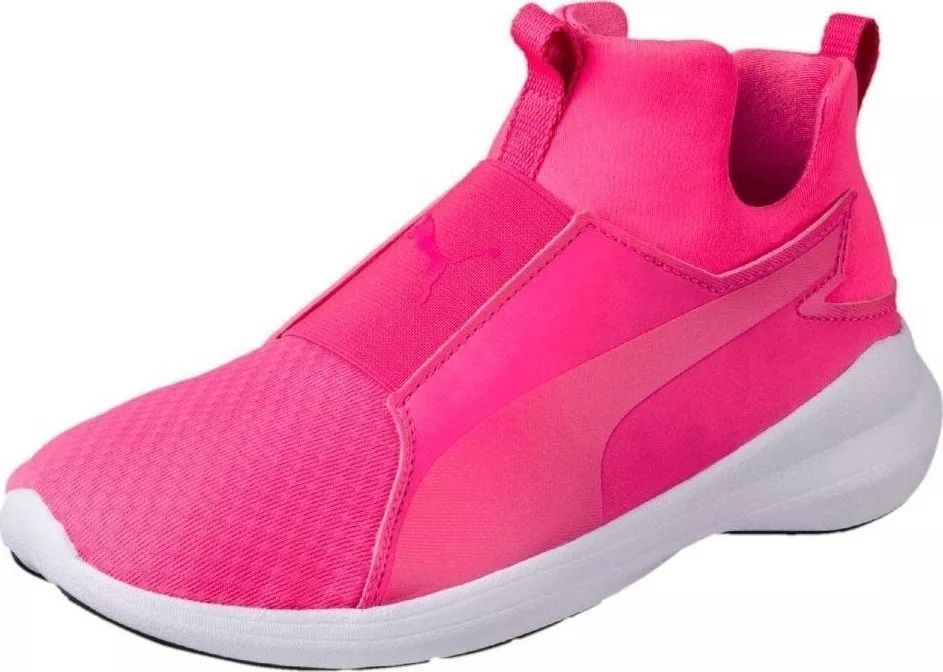 ZAPATILLAS DEPORTIVAS MUJER PUMA REBEL REBEL MID TRAINERS ROSA/BLANCO TALLA NUEVAS | eBay