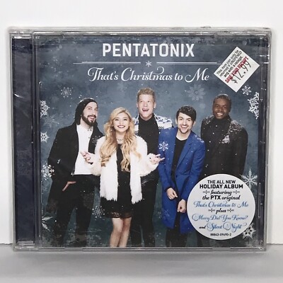 Factory Sealed (shrink wrapped) That's Christmas to Me by Pentatonix CD