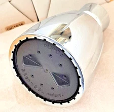 One Standard Flow Adjustable Spray Chrome Shower Head 2.5 GPM  P/N 416384