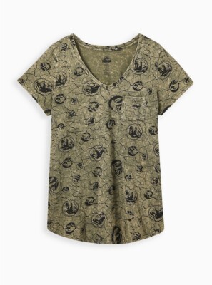 Torrid Jurassic Park Shirt Tshirt Green 