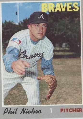 1992 Kellogg's Phil Niekro #6 Braves | eBay