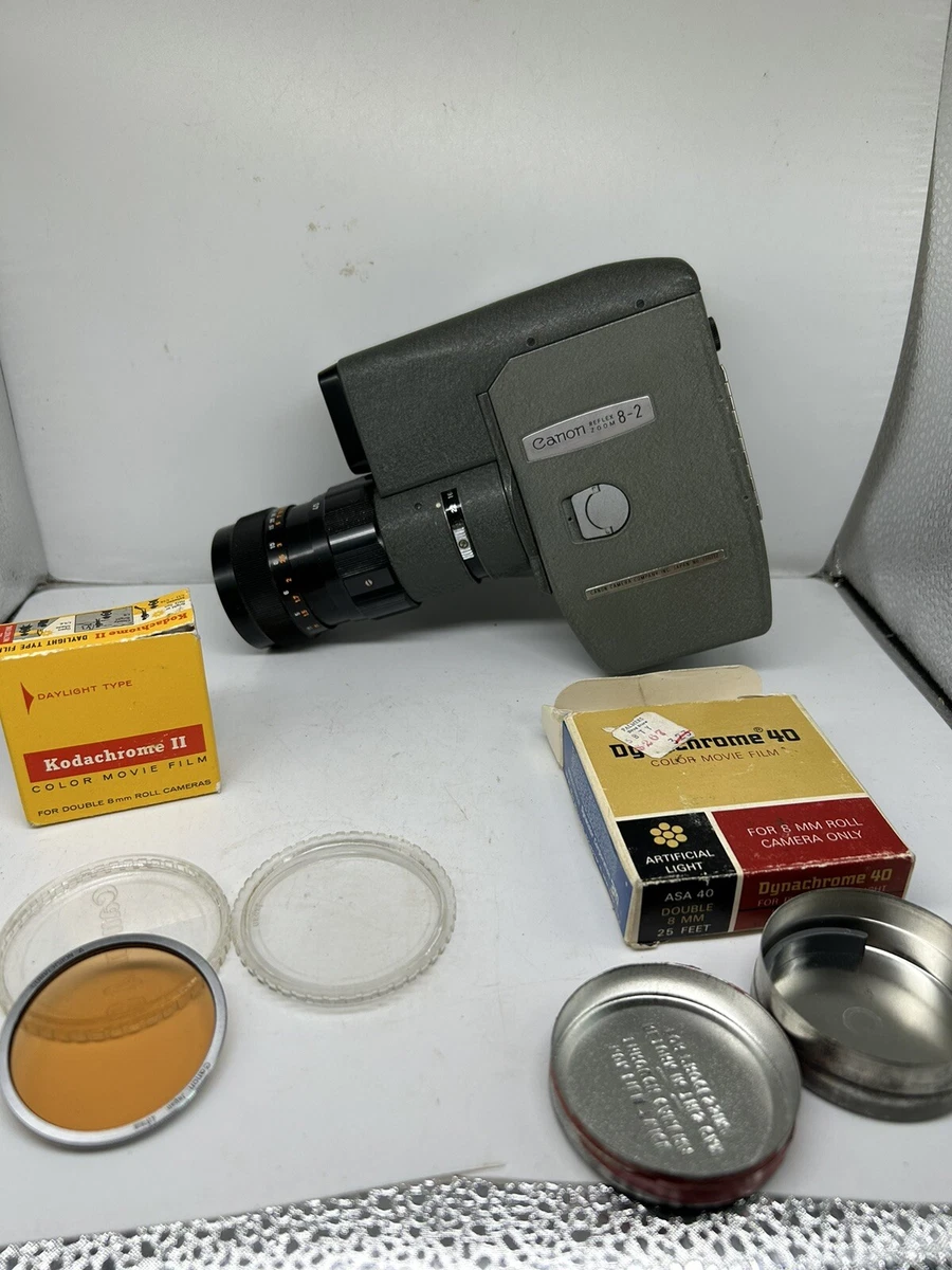 Canon ZOOM8 シネマカメラ Canon Standard 8 mm Zoom Reflex Vintage Movie Cameras for sale | eBay