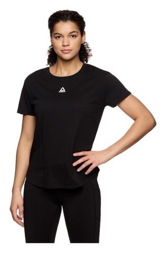 T-shirt donna Reebok morbida comoda nuova logo centrale leggera xl A1 - Foto 25 di 30