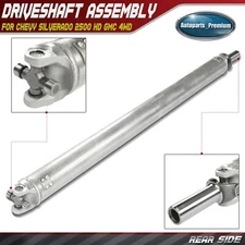 Rear Aluminum Driveshaft Prop Shaft Assy for Chevy Silverado 2500 HD 4WD Auto