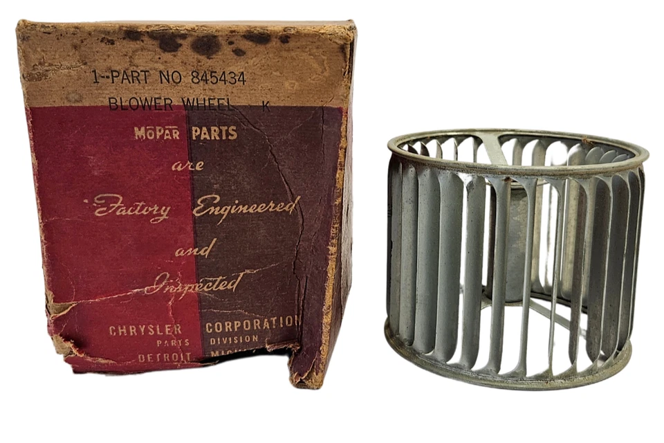 Dodge Plymouth Chrysler Desoto 1941-1948 calefacción soplador rueda 845434 nuevo en stock Foto 2 de 4