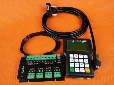 1x Upgraded RichAuto A11E 3-Axis CNC Motion Control System DSP Handle Controller