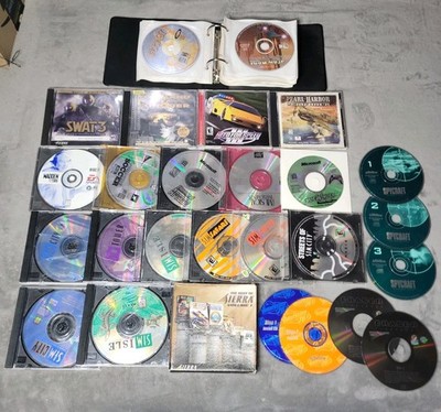 Vintage Computer Game Lot (50) - NFS, Sim City, Spy Craft & More! - Please Read
