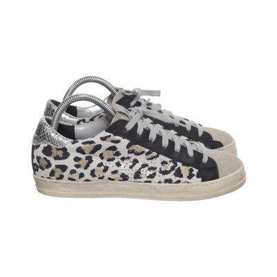 P448, Sneaker, Größe: 38, Schwarz/Gold/Silber, Damen #SDt