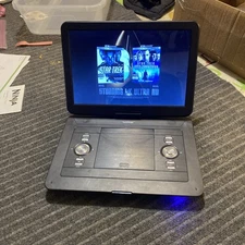 Wonnie W-1458 15" Portable DVD Player, Rechargeable, Swivel / NON Oem Power