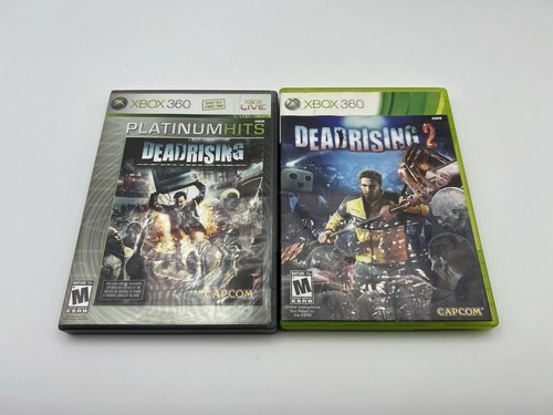 Dead Rising 1 & 2 -Xbox 360 -Bundle Lot 2-CIB-Tested-Fast Shipping!!