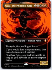 Ozai, the Phoenix King [Borderless Foil] #311 Prices | Magic