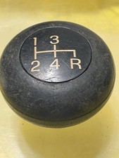 Vtg 1980s Ford Truck 4 Speed Rubber Threadless Spline Push-on Knob