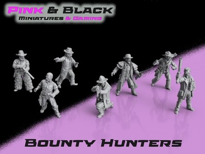 7 x Wild West Kopfgeldjäger -auf Bestellung gefertigt- !LIEFERZEITEN PRÜFEN!