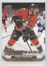 2015-16 Upper Deck UD Canvas Young Guns Shea Theodore #C227 yh4