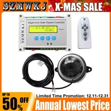 SZMWKJ Single Axis Solar Tracker Controller DIY Solar Panel Auto Tracking System