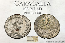 Caracalla BI Tetradrachm &bull; 198-217 AD &bull; PHOENICIA,  Sidon &bull; NGC Choice VF