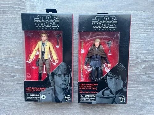 Star Wars Black Series Luke Skywalker Jedi Knight Chevalier Yavin Ceremony Lot