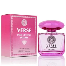 Verse Pink Crystal Intense Women's Perfume 100ml - Fresh Floral Fruity Notes