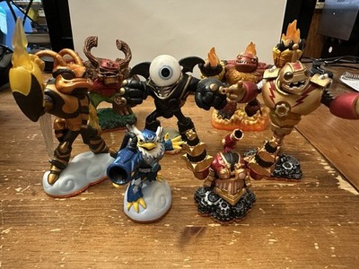 7 tested working Skylanders Giants SWARM, EYE BRAWL, BOUNCER, DRILL SERGEANT etc