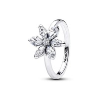 Pandora Ring Damen Herbarium Funkelnde Blume Silber 193000C02 Gr. 54