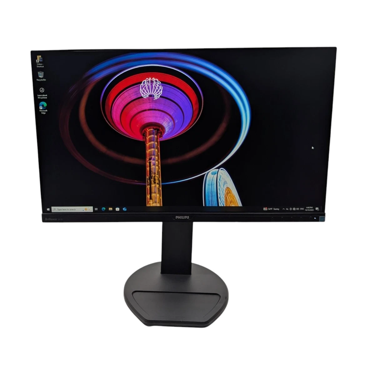 Philips Computer Monitors with Security Lock Slot 60 Hz Refresh