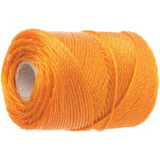 Faithfull Heavy-Duty Polyethylene Brick Line 250m (820ft) Orange
