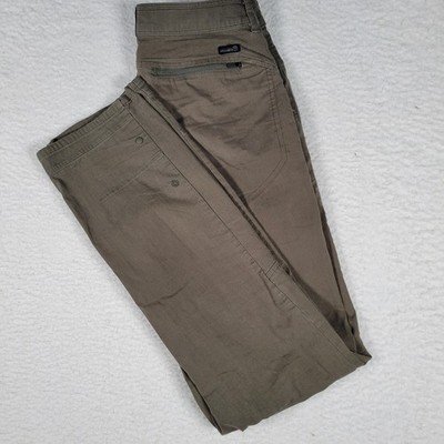 Mountain Hardwear Hiking Pants Mens 30x34 Olive Drab Articulated Knee Utility