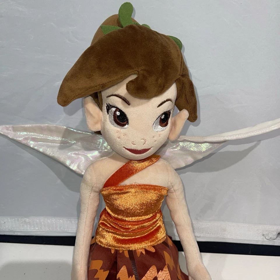 Muñeco de peluche de peluche Walt Disney Tinkerbell Fairies Fawn Legend of the Neverbeast Foto 2 de 4