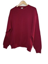 Vintage BVD Maroon Crewneck Sweatshirt XL Made in USA