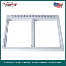 240364793 For Frigidaire Refrigerator Crisper Drawer Cover Frame W/o Glass