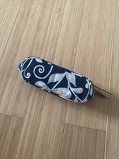 Vera Bradley Soft Eyeglass Case Yellow Bird Floral Print Pre-owned