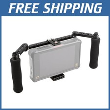 Portable Cage for 5" and 7" LCD Monitors - Black/Grey