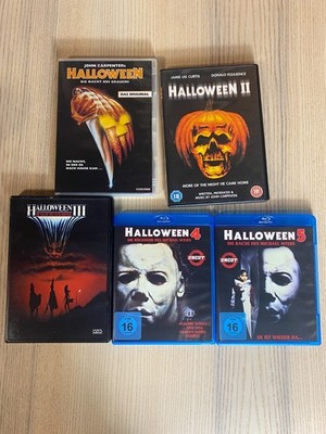 Halloween 1-5 Sammlung, DVDs, Blu-Rays, John Carpenter, Michael Myers