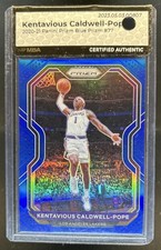 2020-21 Panini Prizm Kentavious Caldwell-Pope Blue Prizm #/199 MBA Authentic