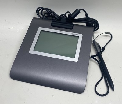 Wacom STU-430 LCD Monochrome Digital Signature Pad + Stylus TESTED WORKING