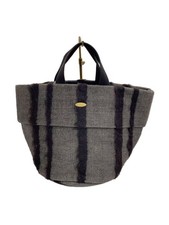 Odette e Odile UNITED ARROWS × FEEL AND TASTE Handbag GRY Stripe