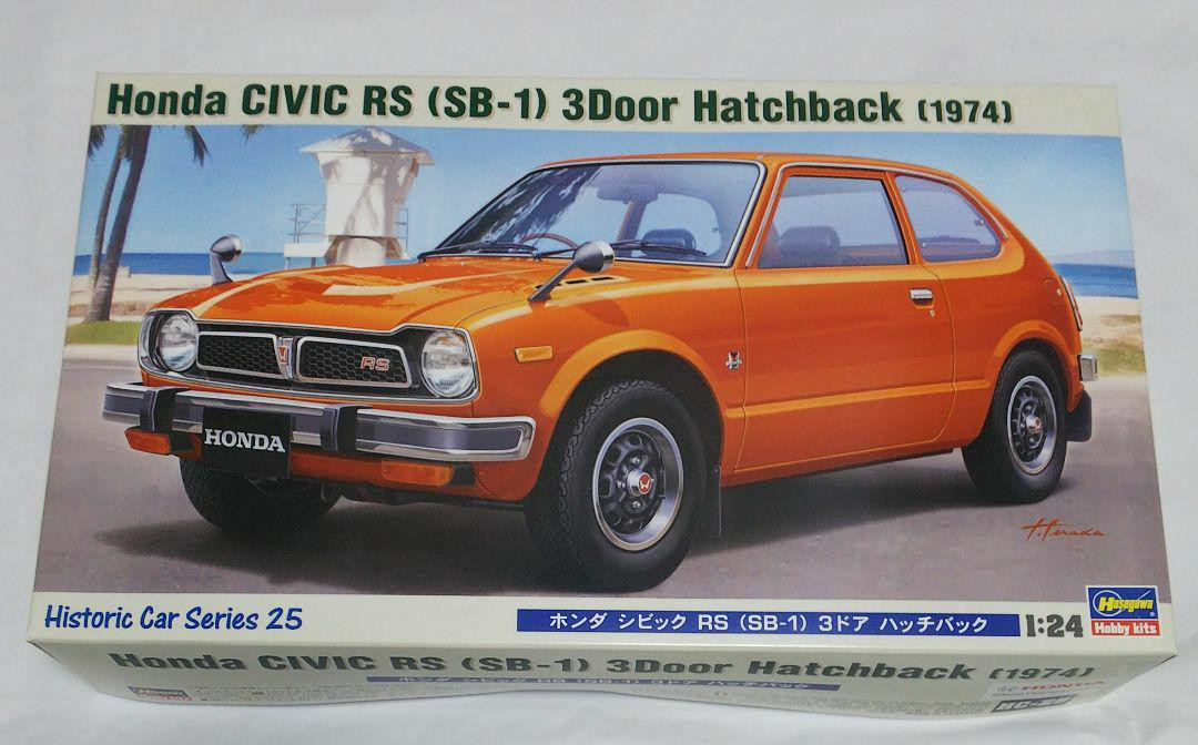 Tamiya Honda Civic Hatchback プラモデル Tamiya 1/24 1985 Honda Civic | The Sprue Lagoon