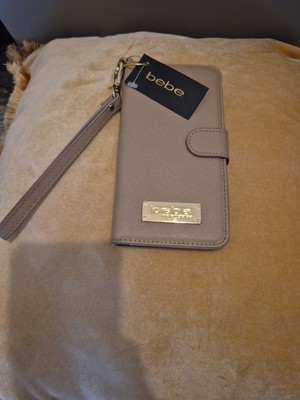 Bebe IPhone wallet case. NEW with gift box! STUNNING!!
